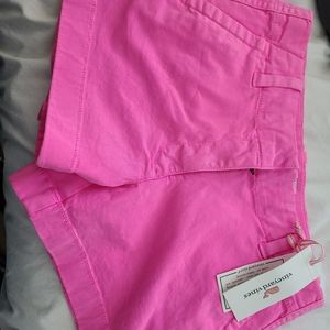 Girls vineyard Vines pink shorts NWT